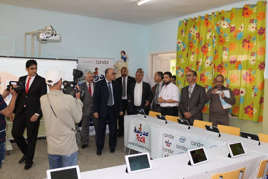 كوندور تطلق المدرسة الرقمية في الجزائر بمدرسة تاوانزا ببني يزجن بغرداية كوندور تطلق المدرسة الرقمية في الجزائر بمدرسة تاوانزا ببني يزجن بغرداية