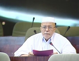 كلمة السيد قارة عمر بكير أمام المجلس الوطني للتجمع الوطني الديمقراطي